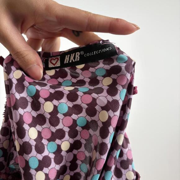 Women's Purple Polka Dot Cami - Picture 3 of 3